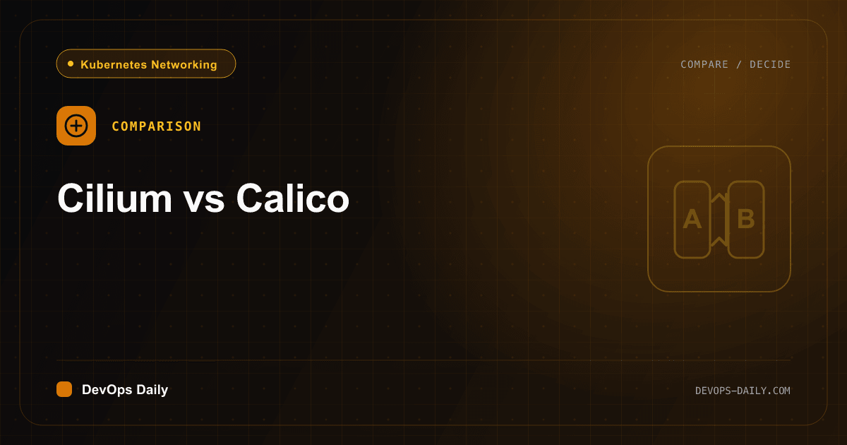 Cilium vs Calico