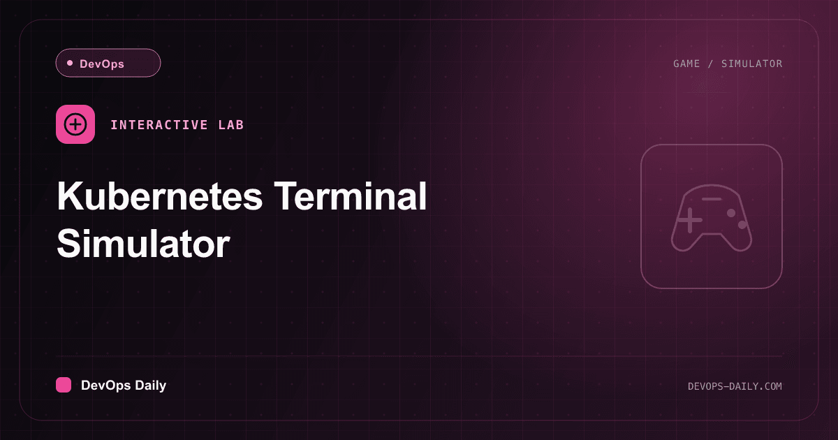 Kubernetes Terminal Simulator