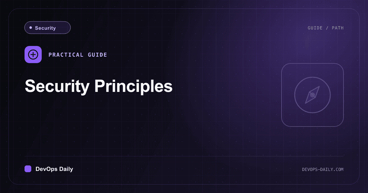 Security Principles